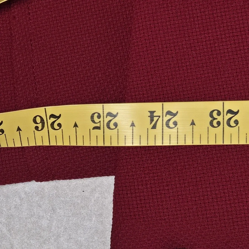 VTG 70s Ron Burgundy Anchorman Red Tweed Blazer Sport Jacket Mens 40 Regular
